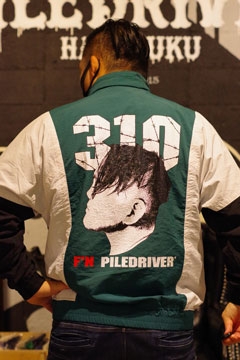 F'N PILEDRIVER 310 Track jacket