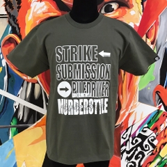 MURDER STYLE Tee / Army Green