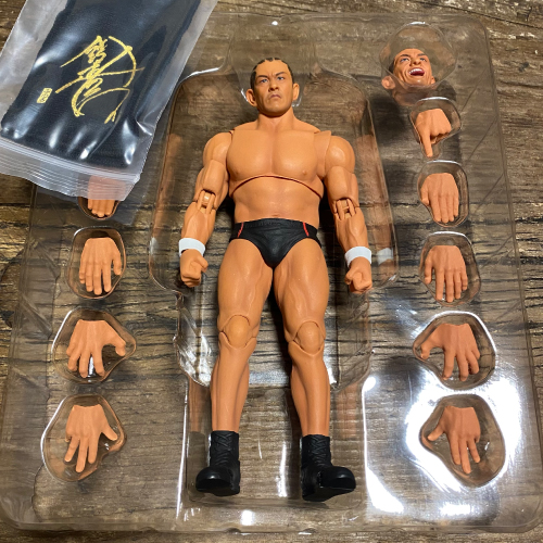 鈴木みのるSTORM社製アクションフィギュア 黒コスチュームver.