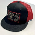 Gotch Style Piledriver Mesh Cap / BLACKxRED