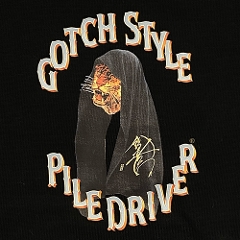Gotch Style Piledriver Tee / BLACK
