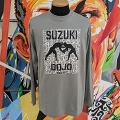 SALE SUZUKI DOJO LONG sleeve Tee / Stone Gray