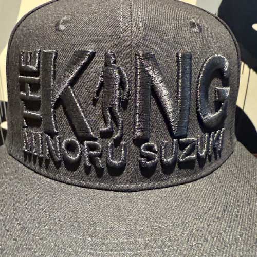The KING cap Black/Black 鈴木みのる パイルドライバー