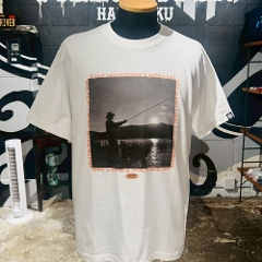 Happy FISHING Tee / White