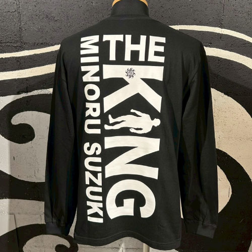The KING Long sleeve Tee / Black ウェア パイルドライバー