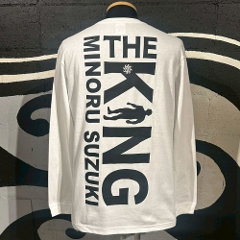 The KING Long sleeve Tee / White