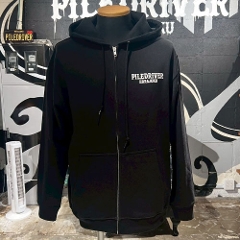 King of Skull ZIP Hoodie / Black