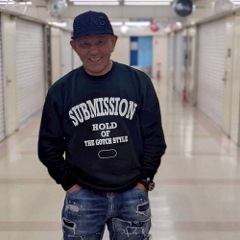 SUBMISSIONHOLD OF THE GOTCH STYLE SWEAT shirt/mosgreen