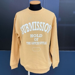 SUBMISSIONHOLD OF THE GOTCH STYLE SWEAT shirt/vintage Yellow