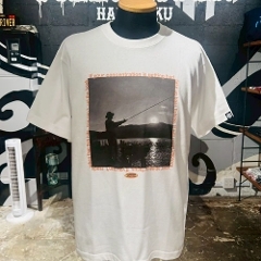 SALE Happy FISHING Tee / White