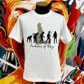 SALE Evolution of KING Tee/white