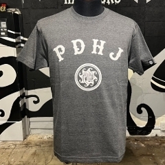 SALE PDHJ Tee / GRAY x WHITE