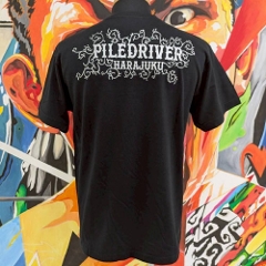 Arabesque Tee / Black x Silver