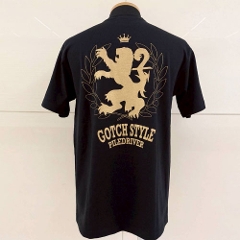 2026  GSPD CREST Tee / Black x GOLD