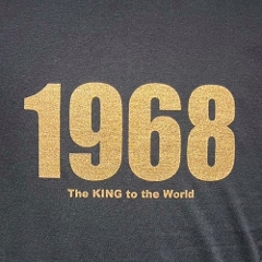 1968 Tee / BLACK