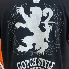 2026  GSPD CREST Tee / Black x Silver