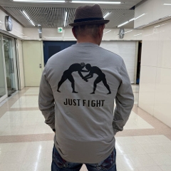 SUZUKI DOJO Long sleeve Tee / GRAY